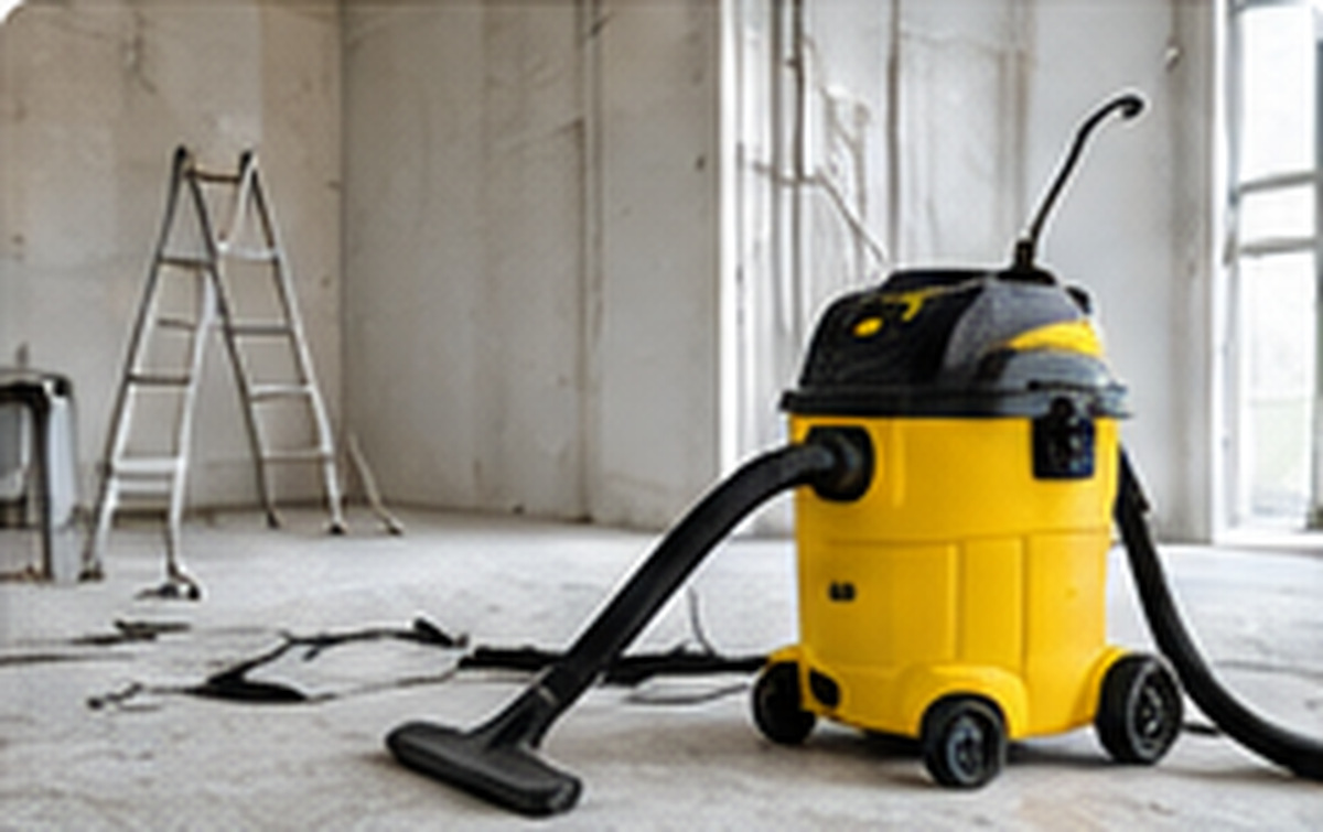 Post-construction cleaning